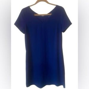 Royal Blue dress make it casual or dress it up with jewelry and heels.  Size S